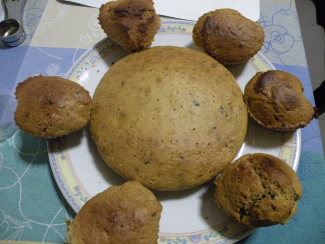 Muffin panettonati - Copia