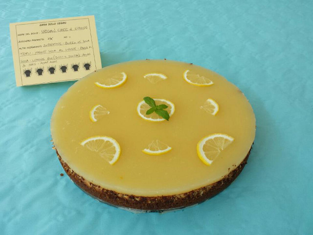Lemon Vegan Cake