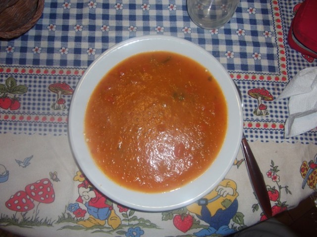 zuppa di peperoni