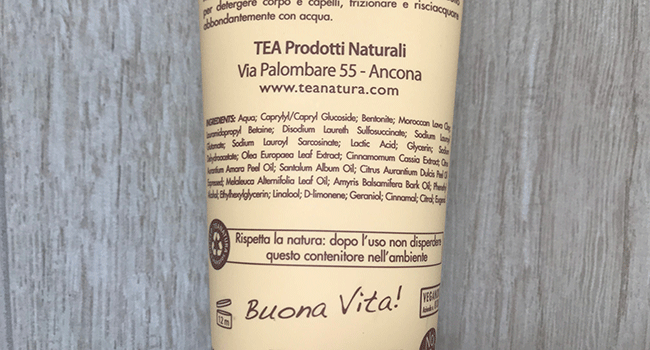 Tea Natura shampoo Ghassoul INCI