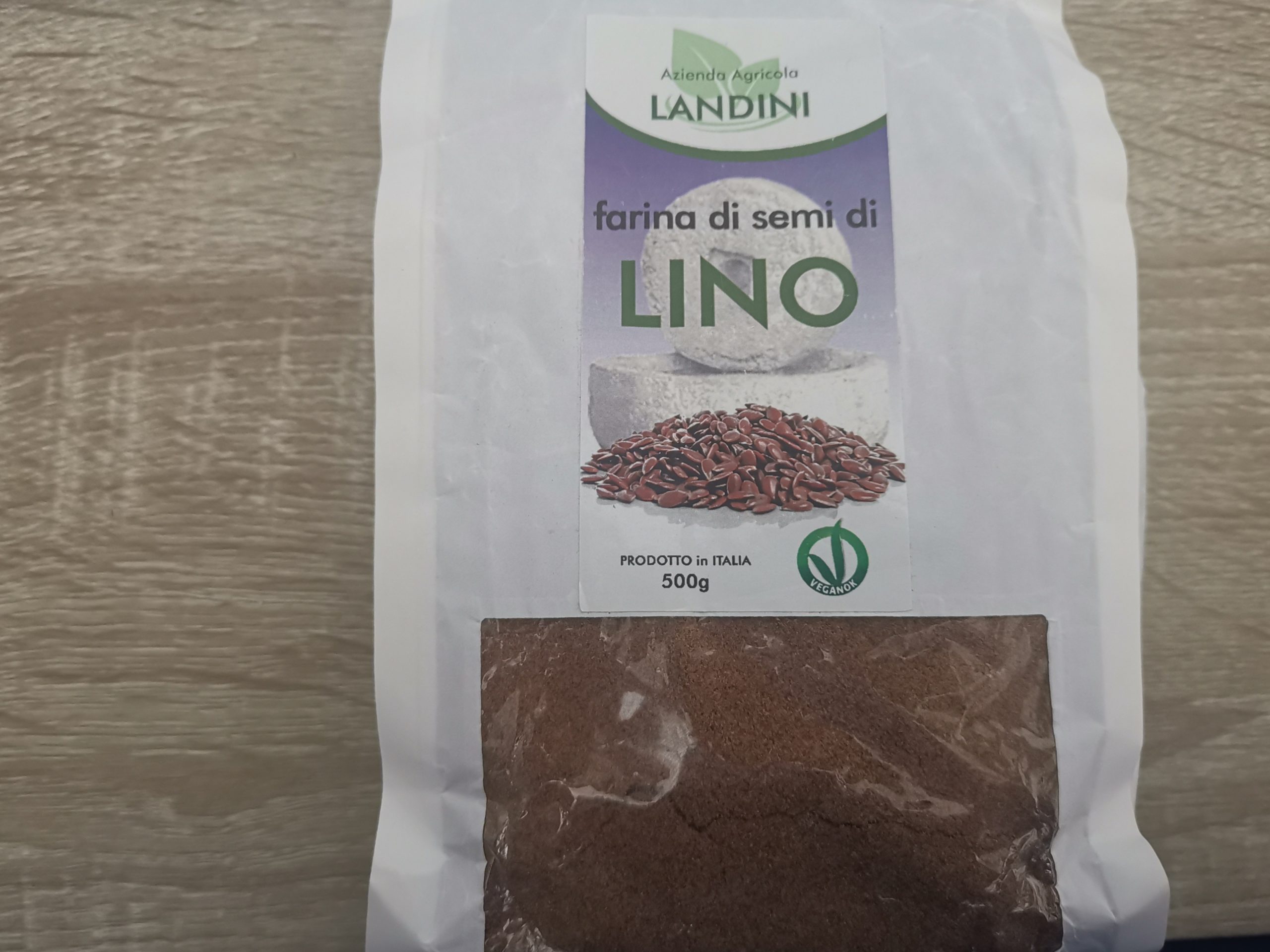 Farina di semi di lino Azienda Agricola Landini - Veganblog